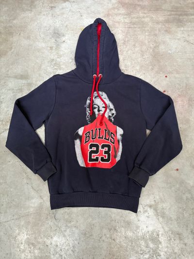 Black Hoodie With Graphic Print