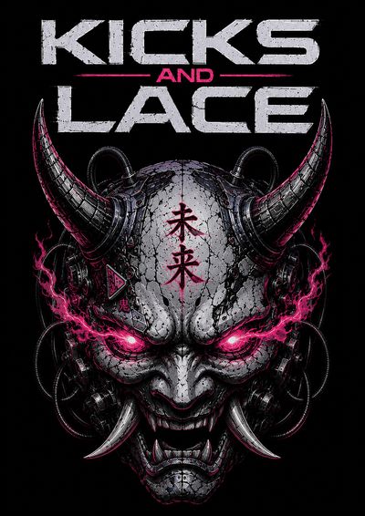 Kicks and Lace Limited Oni Mask Tee
