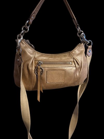 Brown Leather Shoulder Bag