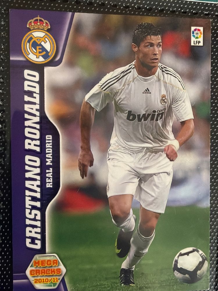Cristiano Ronaldo Real Madrid Football Card