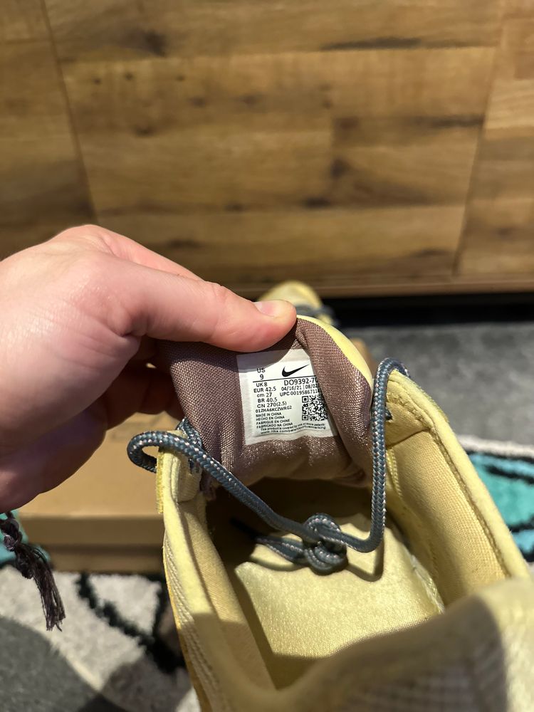 Nike air max 1 “Travis Scott Cactus Jack Saturn Gold” U.K. 8 imagen 8