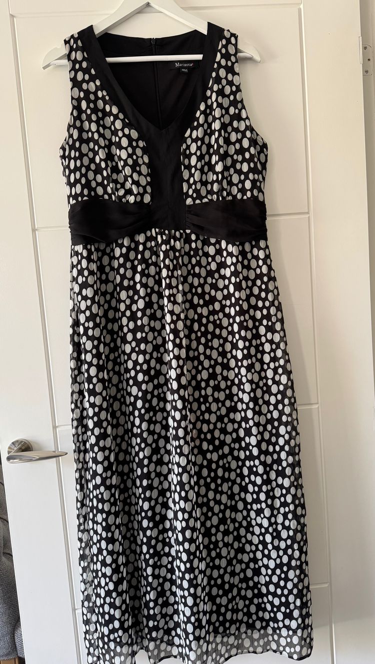 Marisota Polka Dot Maxi Dress