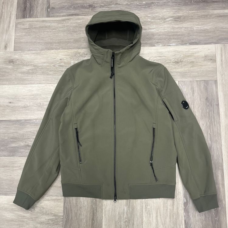 C.P. Company Khaki Soft Shell Jacket 