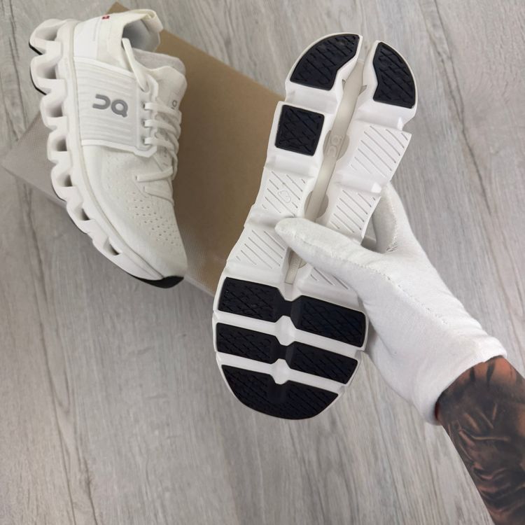 On Running Cloudswift 4 All White Trainers image 9