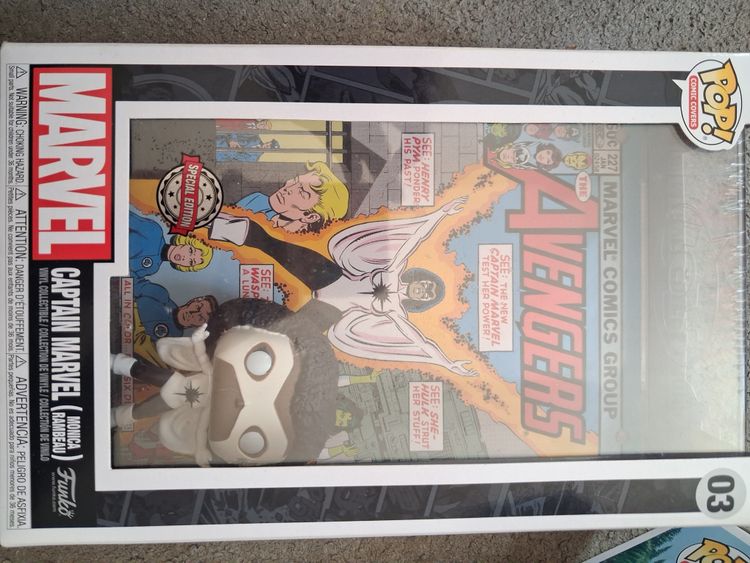 Marvel Marvel Captain Marvel Funko Pop Figure product image