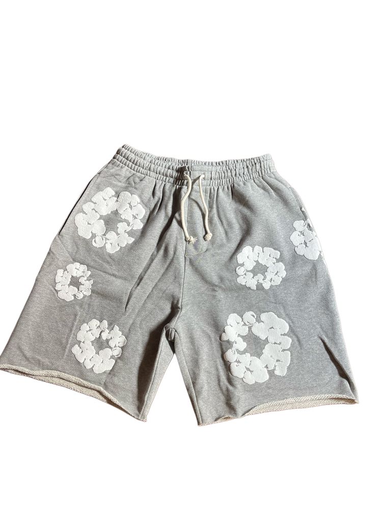 denim tears grey shorts