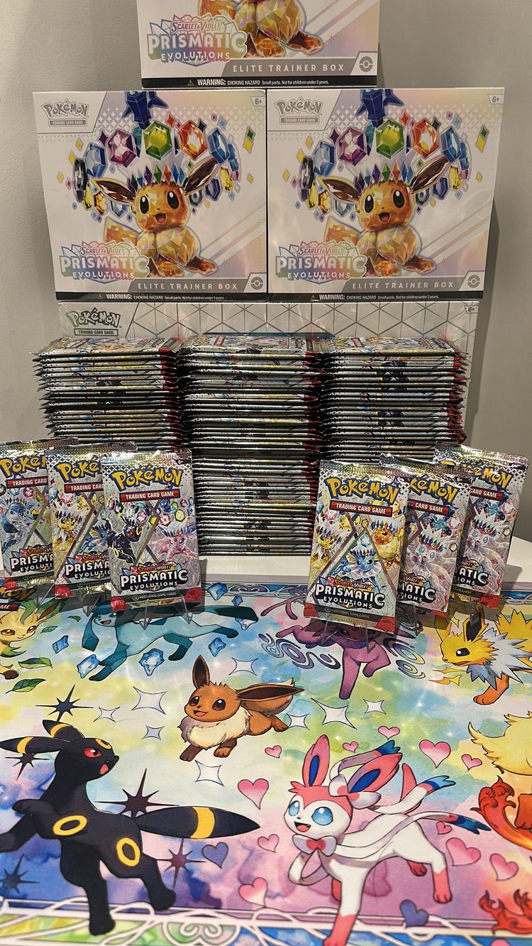 Pokémon Pokémon Prismatic Evolutions Booster Pack product image