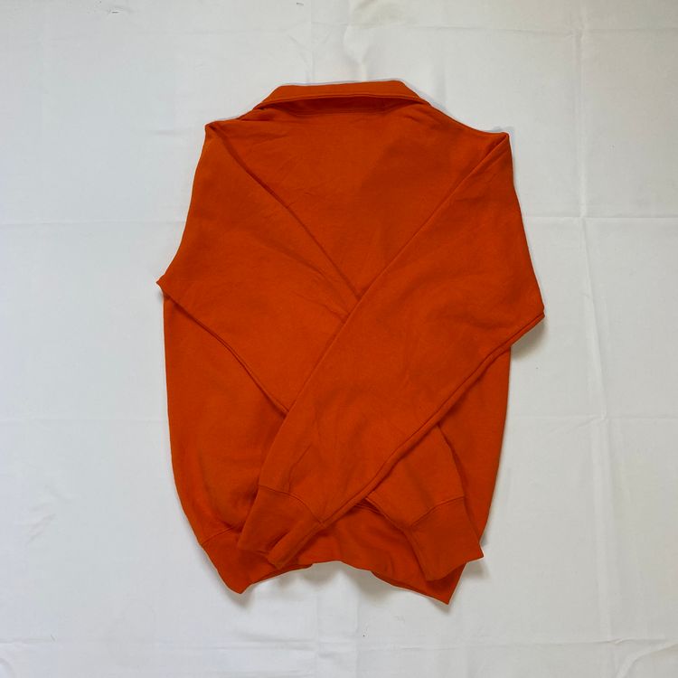 Champion Orange Illinois Illini Quarter Zip Sweatshirt (XS) 🍊 imagen 3