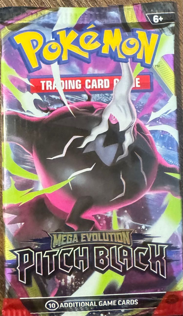 Pokémon Trading Card Game Mega Evolution Pitch Black Booster Pack