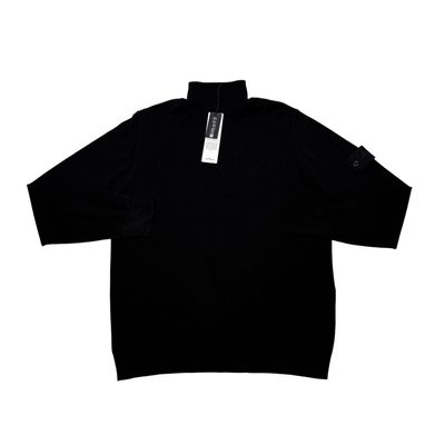 Stone Island Black Ghost Piece Turtle Neck Jumper