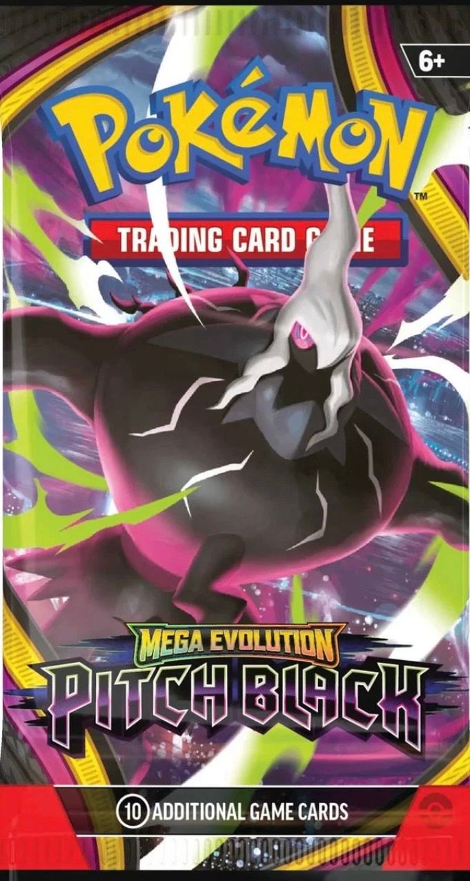 Pokémon Trading Card Game Mega Evolution Pitch Black Booster Pack