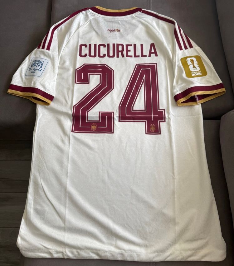 España nueva camiseta dos estrellas talla XXL version jugador sin estrenar! image 2