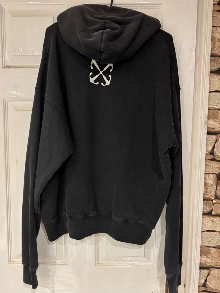 Off-White Black Graphic Hoodie RRP £995 3