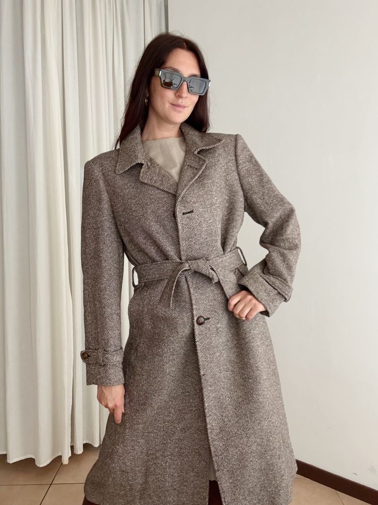 Cappotto da uomo marrone M 4