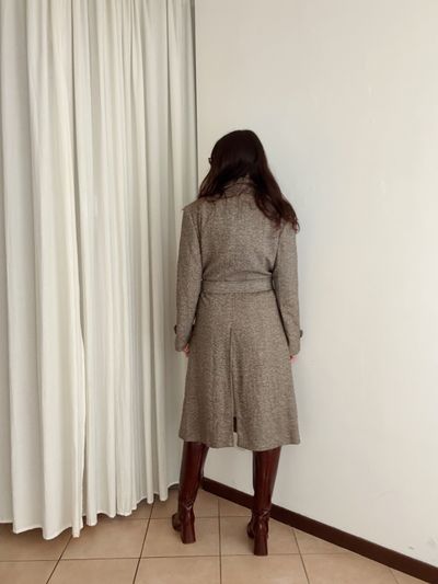 Cappotto da uomo marrone M 7