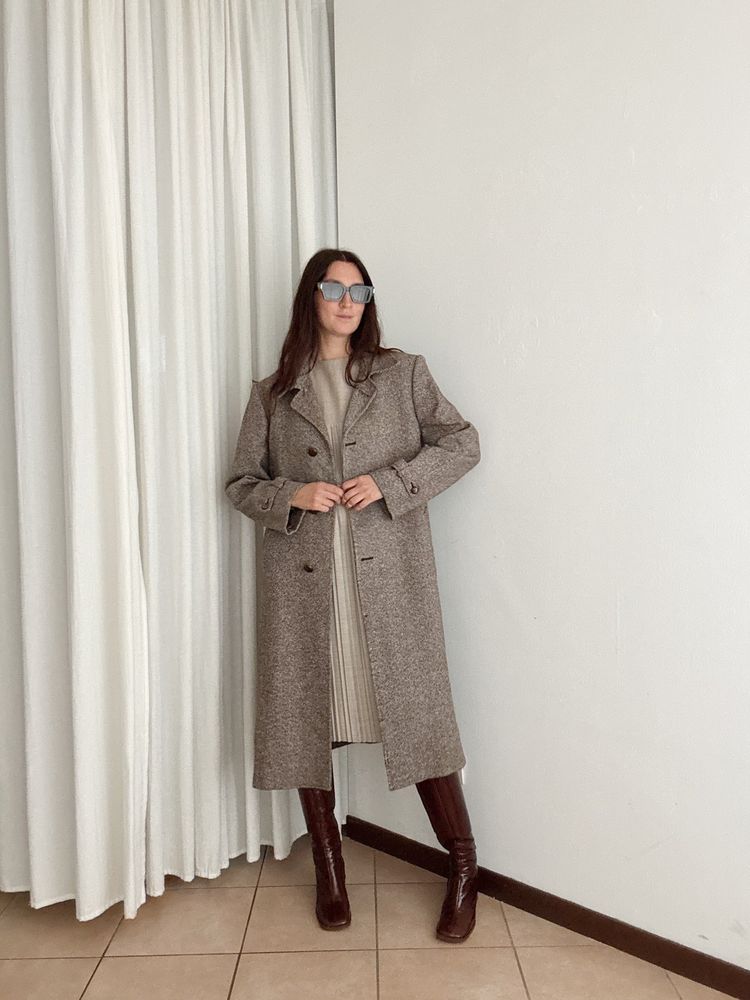Cappotto da uomo marrone M 3