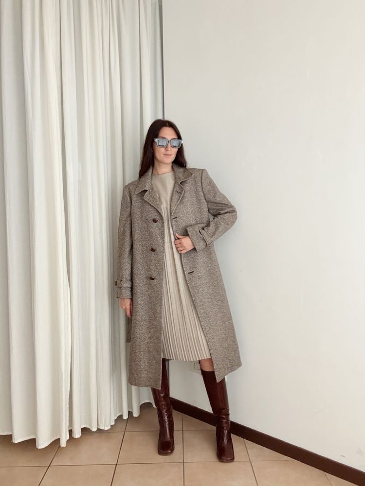 Cappotto da uomo marrone M 2