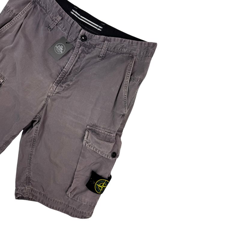 Pantalón Cargo Corto Stone Island gris - talla W/31 image 2