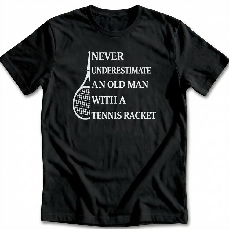 OLD MAN TENNIS 026 T-Shirt US 2
