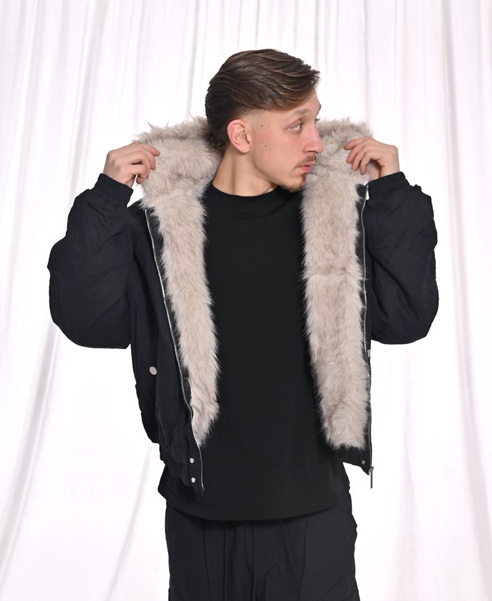 Coordinato Peluche Nero 4