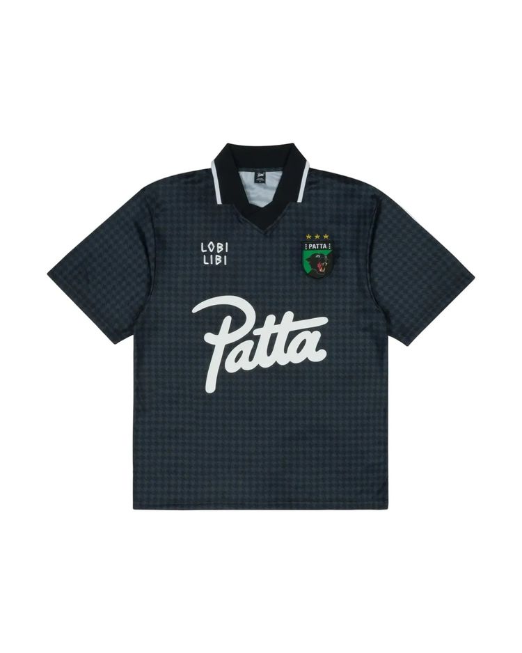 Patta Houndstooth Football Jersey (Ombre Blue) obraz 1