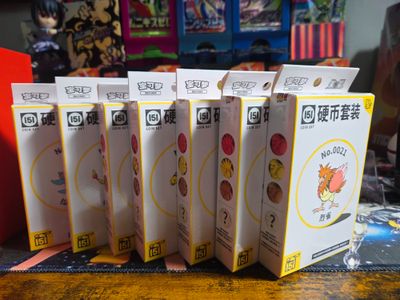 151 Coin Set yellow version