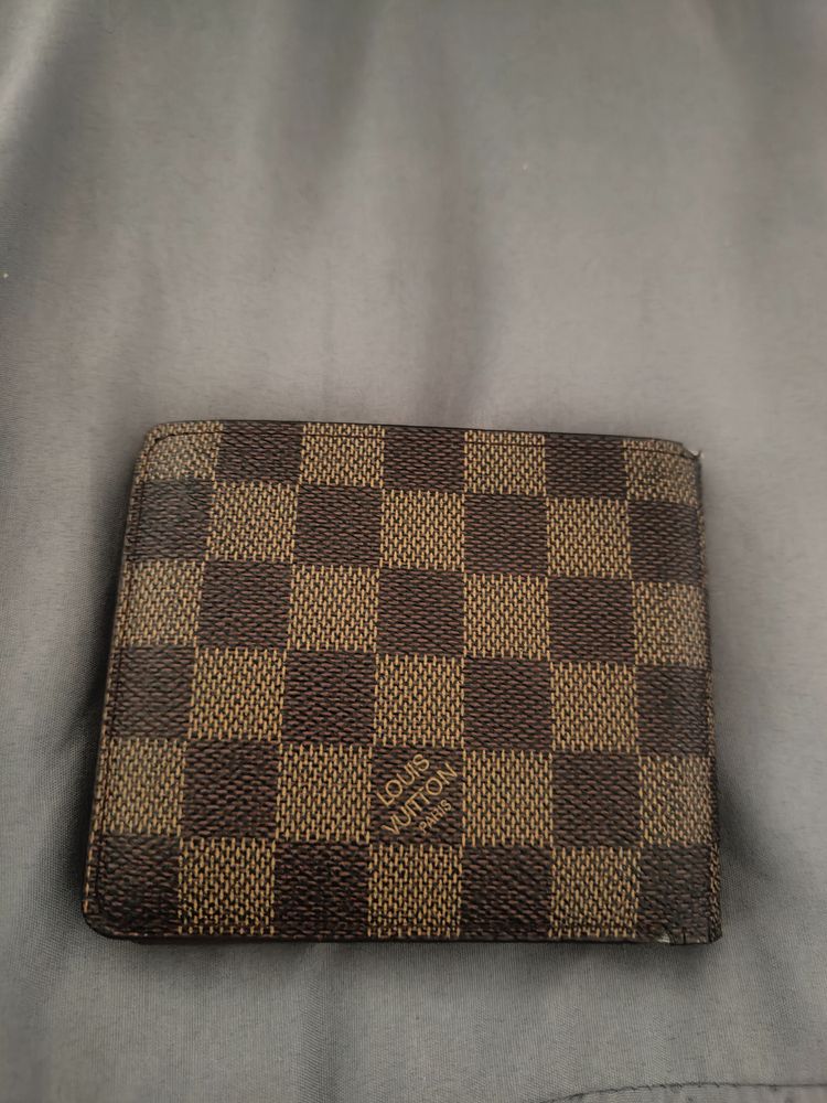 Louis Vuitton Damier Checkered Wallet 