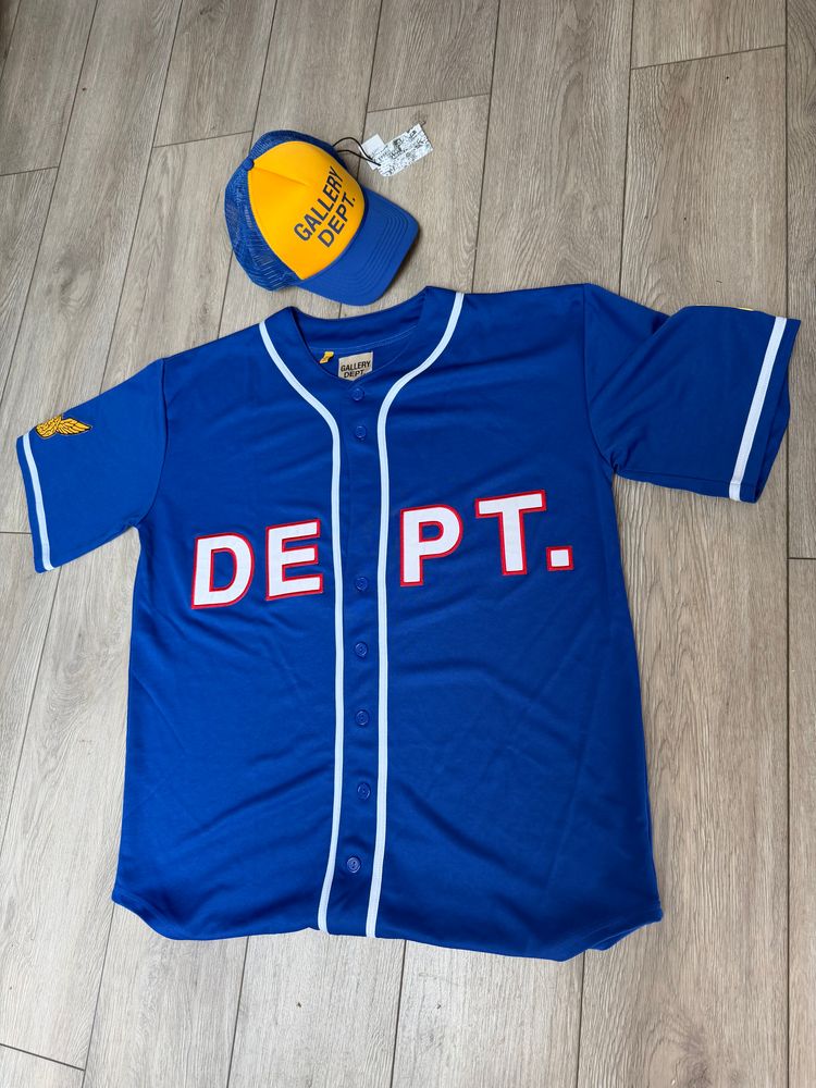 Gallery Dept Blue Baseball Jersey 