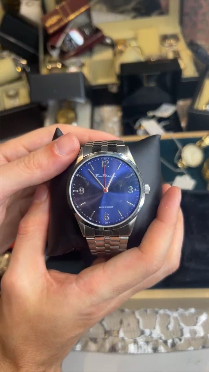 Ben Sherman Ben Sherman blue dial silver men's watch product image