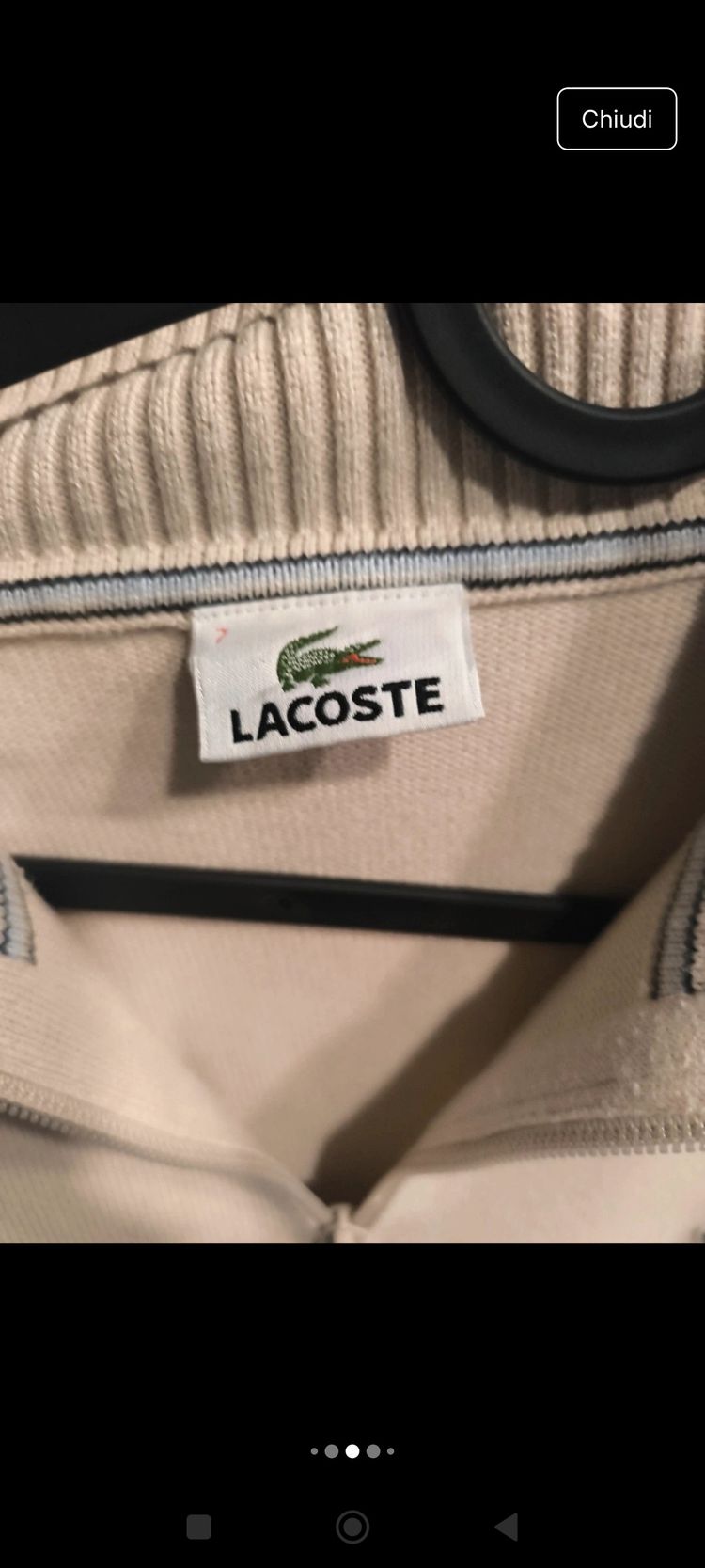 Lacoste Live Lacoste beige top product image