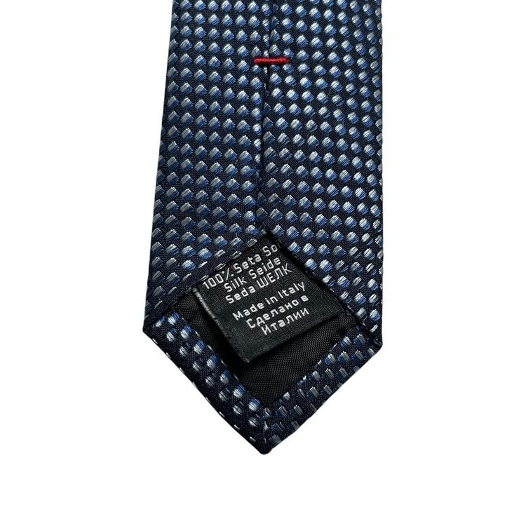 Vintage Hugo Boss Polka Dot Silk Tie 5