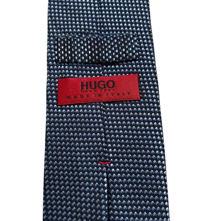 Vintage Hugo Boss Polka Dot Silk Tie 2