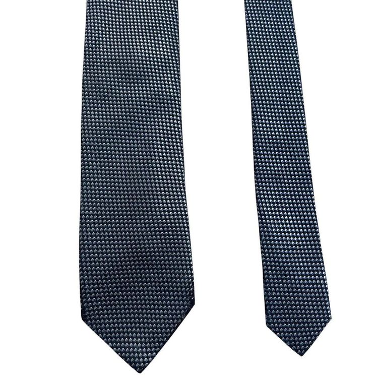 Vintage Hugo Boss Polka Dot Silk Tie 3