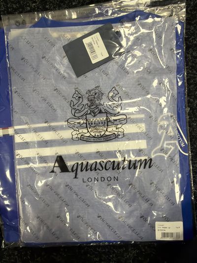 Blue Aquascutum London Shirt taq04