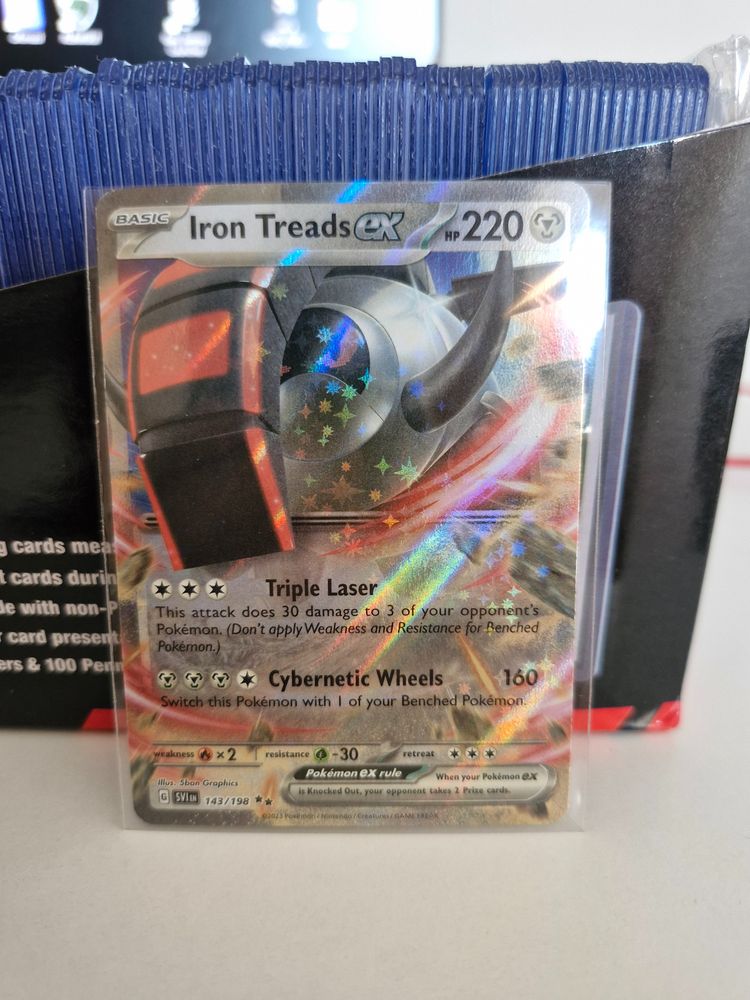 Iron Treads Ex Pokémon Card imagen 1