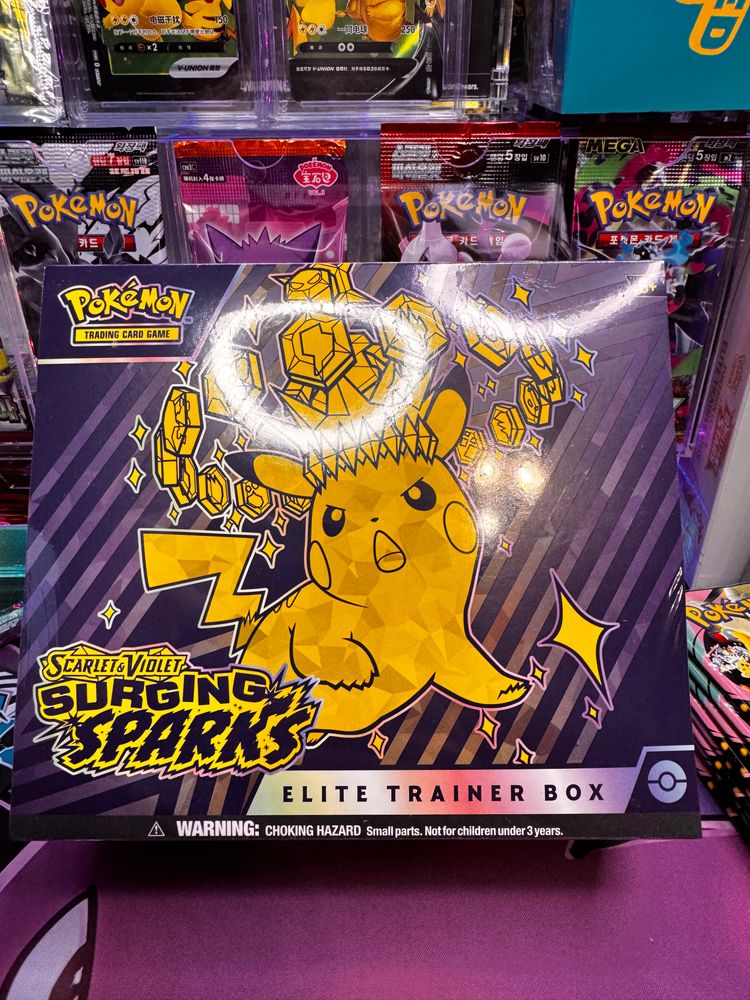 Pokémon Scarlet & Violet Surging Sparks Elite Trainer Box