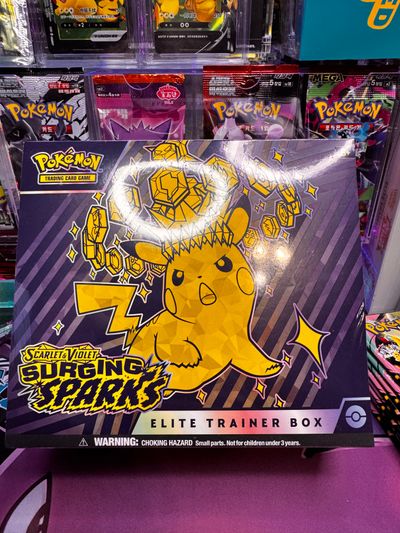 Pokémon Scarlet & Violet Surging Sparks Elite Trainer Box