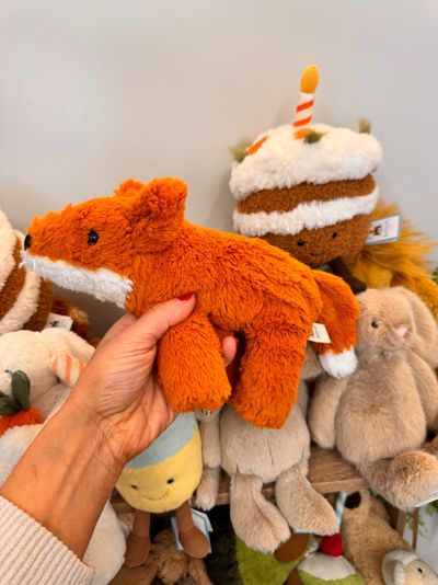 Jelly cat curve fox Plush Fox Toy