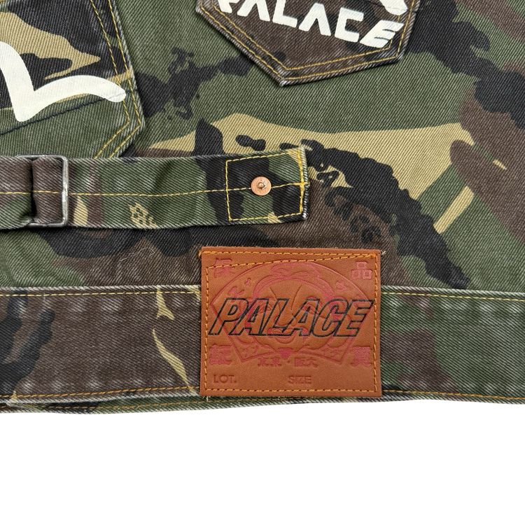 Palace x Evisu Type One Camo denim jacket - Small obraz 2