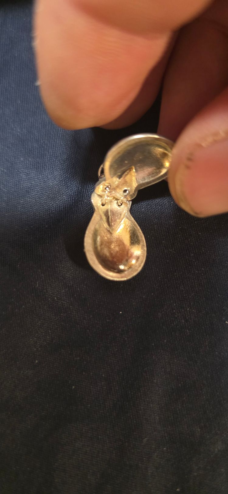 925 sterling silver charm extremely heavy  image 6