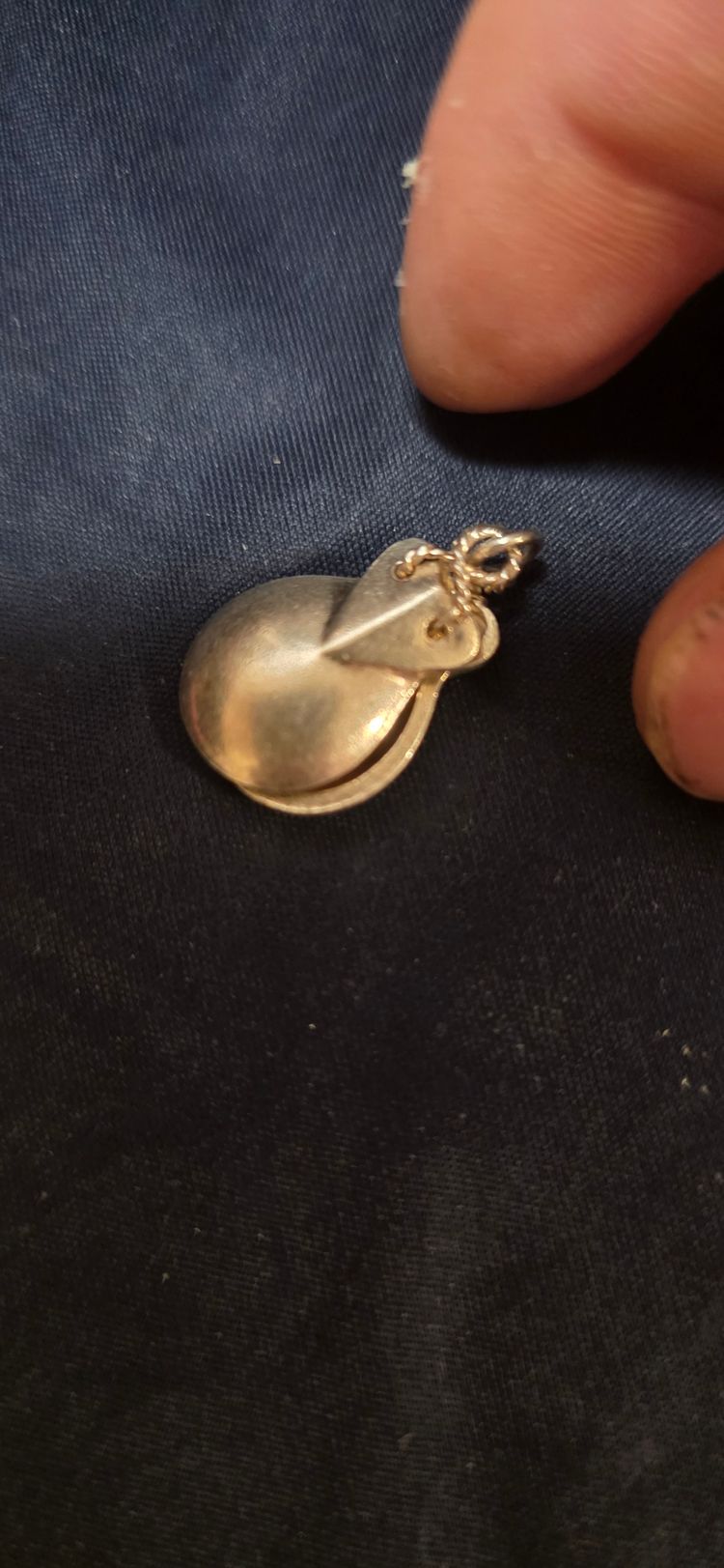 925 sterling silver charm extremely heavy  image 3