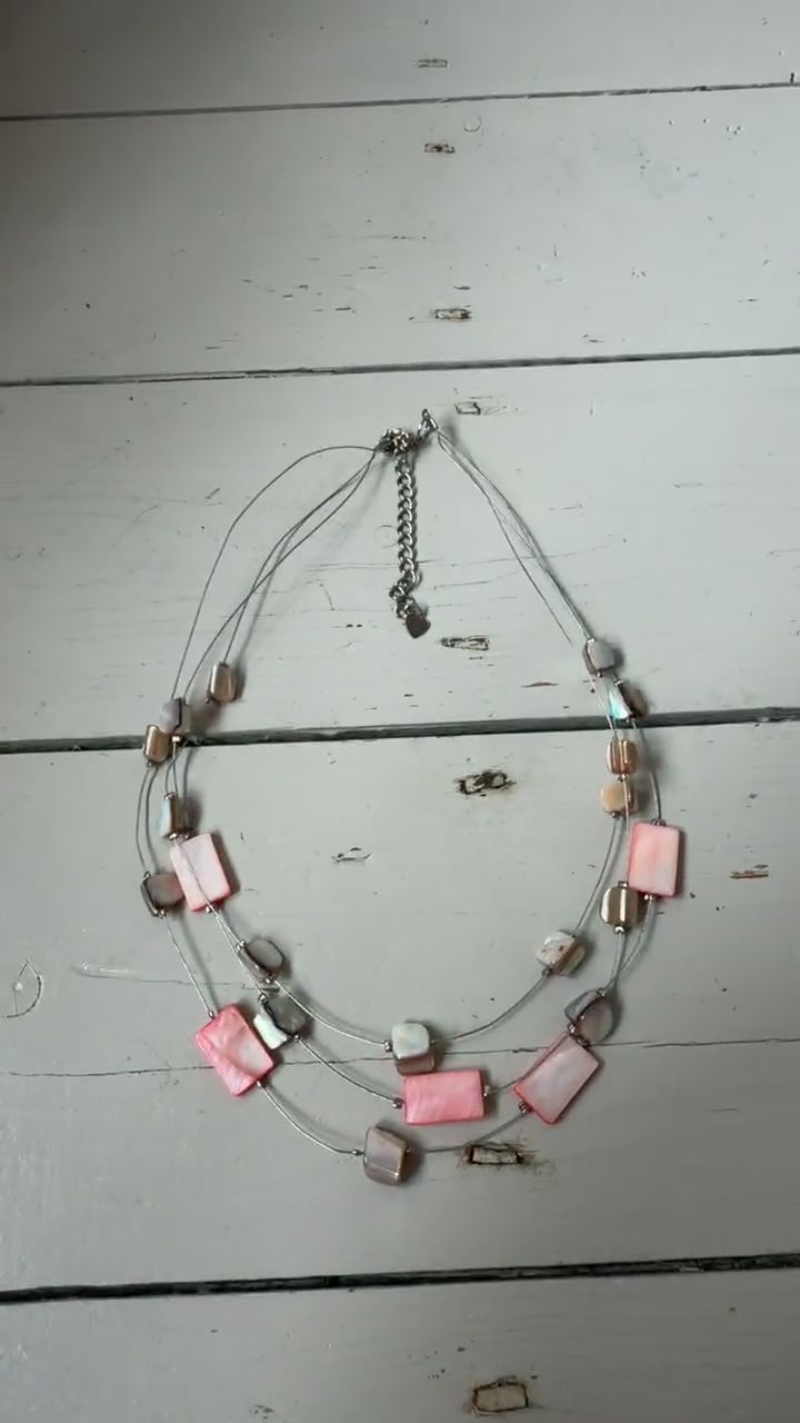 Multi-Layered Shell Necklace image 1
