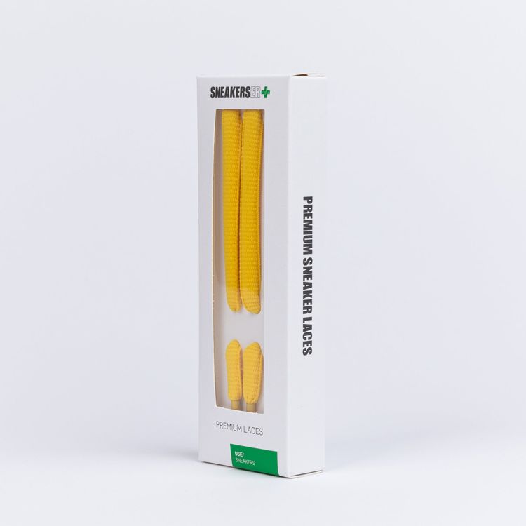 SKATE SNEAKER LACES 120CM X 9mm YELLOW 4