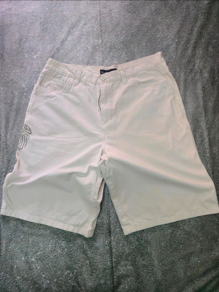 White Shorts