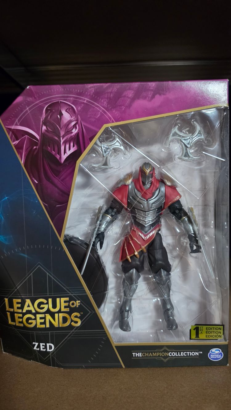 League Of Legends Zed Action Figure 1st Edition