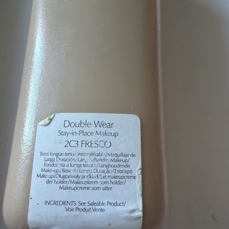 Estée Lauder Double Wear Foundation 2C3 Fresco 200ml Old formula BN image 2