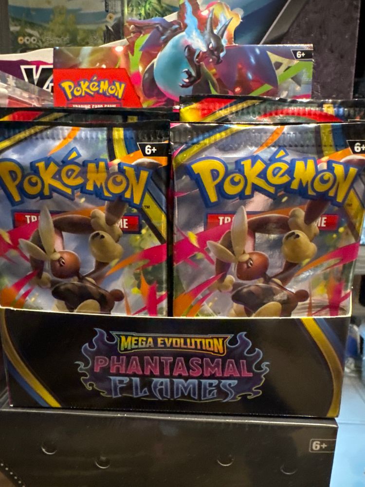 Pokémon Trading Card Game Mega Evolution Phantasmal Flames Booster Pack