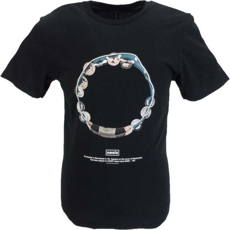 Oasis Mens Official Licensed Oasis Definitely Maybe Tambourine T Shirt product image