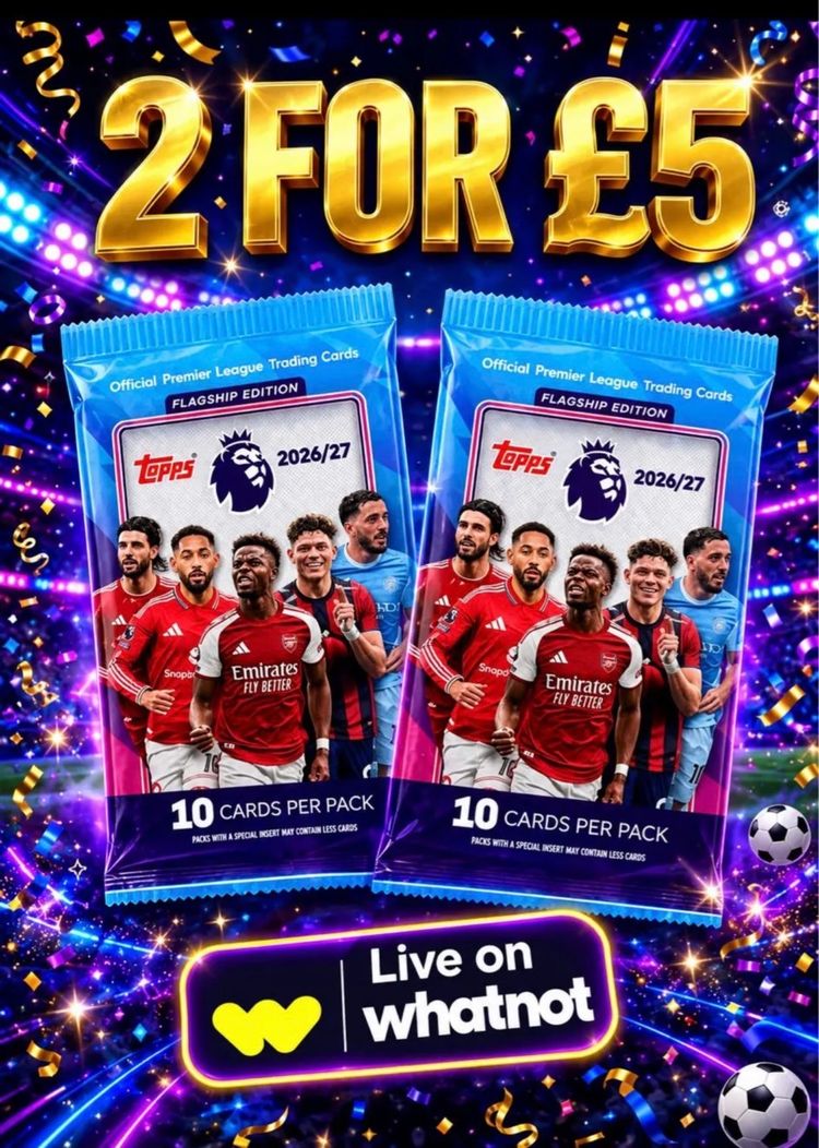 Topps Official Premier League Trading Cards 2026/27