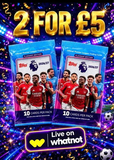 Topps Official Premier League Trading Cards 2026/27